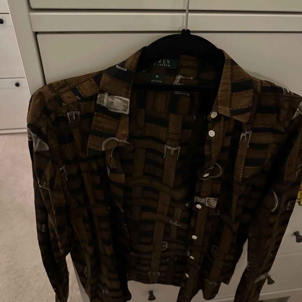 Ralph Lauren button down shirt for women